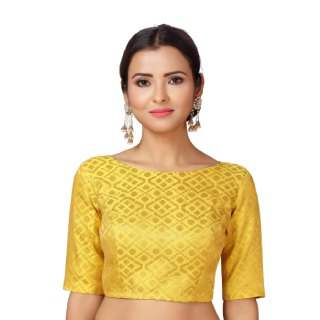 Women's Polyester Elbow Length Sleeve Blouse at Rs.699